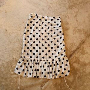 For Love & Lemons Sample Skirt - polka dot